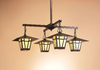WCH-12-4CR-BZ Mid. Chandeliers-Glass Down - 772764 - Capital Lighting, Inc.
