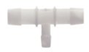 Barbed fittings, Reducing T connector, PVDF, 3/4
