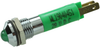 Panel Mount Indicator, Led, 8Mm, Green, 28V; Led Color Wamco - 86T5539 - Newark, An Avnet Company