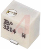 Trimmer;Cermet;Rest 20 Kilohms;SMD;Pwr-Rtg 0.25W;Dim 0.19inLx0.2inWx0.139inH -- 70153441