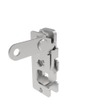 Rotary Push-to-Close Latch, Small Size, Single Stage, Perpendicular Lever, M6 Thread, Stainless Steel, Passivate - R4-10-22-101-20 - Southco