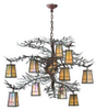 Large Chandeliers-Glass Shade - 10620 - Light Center (The)