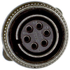 Circular Connector Plug Size 14S, 6 Position, Cable; Military Specification Amphenol Industrial - 48K2756 - Newark, An Avnet Company