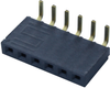 Board-Board Connector Socket, 6Way, 1Row; Connector Systems Samtec - 11P9413 - Newark, An Avnet Company