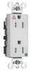 Duplex/Single Receptacle - TRIG26262-HGW - Thomas & Betts Corporation