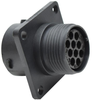 Circular Connector, Rcpt, 10Pos, Flange; Product Range Amphenol Sine/tuchel - 73AC8470 - Newark, An Avnet Company