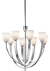 42584CH Mid. Chandeliers-Glass Up - 618021 - Capital Lighting, Inc.