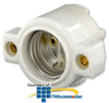 Leviton Porcelain Keyless Front Mount Lampholder - 9885 - TelephoneStuff.com
