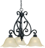 M232326 Mid. Chandeliers-Glass Down - 753084 - Capital Lighting, Inc.
