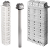 Quartz Single or Triple Over the Side Heater -- QM/QM3 - Image