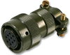 Circular Connector, Plug, Size 12, 10 Position, Cable; Product Range Tt Electronics/ab Connectors - 06WX2010 - Newark, An Avnet Company