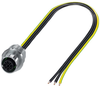 Sens Cord, 2P+Pe, M12 Skt-Free End, 0.5M; Connector To Connector Phoenix Contact - 75Y6513 - Newark, An Avnet Company