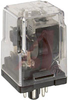 Relay;E-Mech;Gen Purp;DPDT;Cur-Rtg 10A;Ctrl-V 24DC;Vol-Rtg 120/28AC/DC;Plug-In - 70199266 - Allied Electronics, Inc.