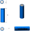 Li-ion Battery -- TP-14430-3.7V750mAh - Image