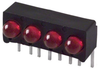 Indicator, Led Pcb, 4Led, 2Mm, Green, 2.4V; Led Color Dialight - 30K2754 - Newark, An Avnet Company