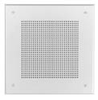 Grille-8in Speaker, Steel, Screw Mount, 11.438in Sq, White - SG-8 - Visual Sound, Inc.