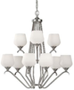 Mid. Chandeliers-Glass Up - 370865 - Capital Lighting, Inc.