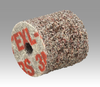 3M Scotch-Brite XL-UW Unitized Aluminum Oxide Medium Deburring Wheel - Coarse Grade - Arbor Attachment - 3/4 in Diameter - 1/8 in Center Hole - Thickness 1/8 in - 92825 - 048011-92825 - R. S. Hughes Company, Inc.