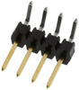 Conn, R/a Header, 4Pos, 1Row, 2.54Mm; Connector Systems Amphenol Communications Solutions - 45AC1156 - Newark, An Avnet Company