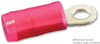 Terminal, Ring Tongue, #4, Crimp, Red; Stud Size - Metric Amp - Te Connectivity - 66H6950 - Newark, An Avnet Company