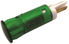 Led Panel Mount Indicator, Snap-In, Green, 10 Mm, 220 Vac, 3 Ma, 1.2 Cd, Not Rated Rohs Compliant Apem - 27X4536 - Newark, An Avnet Company