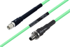 Temperature Conditioned SMA Male to SMA Female Bulkhead Low Loss Cable 36 Inch Length Using PE-P142LL Coax - PE3M0127-36 - Pasternack