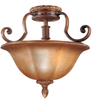 6357-177 3 Light Semi Flush - 6357-177 - Minka Group