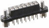 7+7 Pos. Female DIL Vertical Throughboard Conn. Jackscrews - M80-4011442 - Harwin Plc