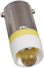 Led Bulb, Ba9S, Yellow, T-3 1/4; Lamp Base Type Vcc (Visual Communications Company) - 94W7271 - Newark, An Avnet Company