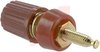 Binding Post; Insulated Binding Post; Gold; Molded Polycarbonate; Red; - 70210268 - Allied Electronics, Inc.