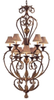 N3643-355 Ten Light Chandelier - N3643-355 - Minka Group