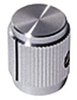 Round Knurled Knob With Line Ind, 6.35Mm; Shaft Type Ehc (Electronic Hardware) - 88H1819 - Newark, An Avnet Company