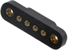 Btb Connector, Header, 4Pos, 1Row; Spring Loaded Connector Type Mill Max - 23AH3873 - Newark, An Avnet Company