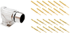 Sensor Conn, M23, Rcpt, 12Pos, Panel; Product Range Amphenol Sine/tuchel - 61AC4543 - Newark, An Avnet Company