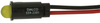 Panel Mount Indicator, Led, 6.35Mm, Yellow, 2.1V; Led Color Dialight - 30K3020 - Newark, An Avnet Company