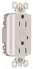 GFCI Duplex Receptacle - 1595-W100 - Selecta Products