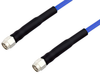SMA Male to SMA Male LSZH Jacketed Low PIM Cable 100 cm Length Using SR402FLJ Low PIM Coax with HeatShrink, RoHS - PE3C2008-100CM - Pasternack