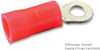 Terminal, Ring Tongue, #4, Crimp, Red; Stud Size - Metric Amp - Te Connectivity - 28AC8923 - Newark, An Avnet Company
