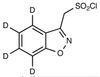 1,2-Benzisoxazole-(4,5,6,7-tetradeutero)-3-methanesulfonyl.. - 7072 - Medical Isotopes, Inc.