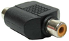 RCA Female to 2 RCA Female Y-Adapter - 30A3-064 - SFCable.com