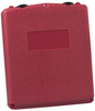 Justrite Red Polyethylene Flip Top Document Storage Box - 13 1/8 in Width - 15 3/4 in Height - 23306 - 23306 - R. S. Hughes Company, Inc.