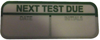 Label, Next Due, 15 X 40Mm, White, Pk100; Label Type Multicomp Pro - 12T8946 - Newark, An Avnet Company