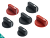 Two-Shot Skirted Control Knobs - 1507-C - Davies Molding, LLC