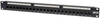 24-Port 1U Rack-Mount Cat6/Cat5 Feedthrough Patch Panel, RJ45 Ethernet, TAA -- N254-024