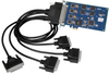 PCI Express 4-Port RS-232, RS-422, RS-485, RS-530, RS-530A, V.35 Synchronous Serial Interface (uses Z85230) -- 5402e