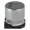 Alchip™-MVY Series Surface Mount Aluminum Electrolytic Capacitors -- EMVY101ARA101MKE0S - Image