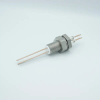 Power Feedthrough, 2000 Volts, 50 Amps, 4 Pins, 0.094″ Copper Conductors, 1.0″ Baseplate Bolt - A0528-1-BP - MPF Products, INC.