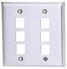 Datacommunication Face Plate - SSF206 - Hubbell Incorporated