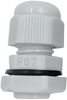 Cable Gland, Pa/nbr, 5Mm-10Mm, White Rohs Compliant Pro Elec - 77AH0049 - Newark, An Avnet Company