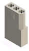 Connector Housing, Rcpt, 3Pos, 3.96Mm; Product Range Edac - 97H6428 - Newark, An Avnet Company